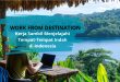 Kerja dengan Work From Destination di Indonesia